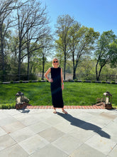 Load image into Gallery viewer, Twiggy Dress in Easy Breezy Black - CCH Collection