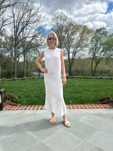 Load image into Gallery viewer, Twiggy Dress in Easy Breezy White - CCH Collection