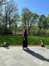 Load image into Gallery viewer, Twiggy Dress in Easy Breezy Black - CCH Collection