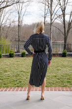 Load image into Gallery viewer, Everyday Dress in Georgette Stripe