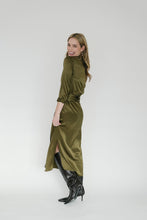 Load image into Gallery viewer, Serena Dress in Olive - CCH Collection