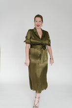 Load image into Gallery viewer, Serena Dress in Olive - CCH Collection