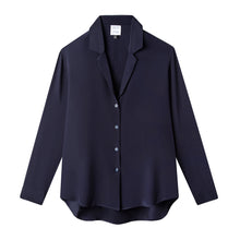 Load image into Gallery viewer, Serena Shirt in Classic Navy - CCH Collection