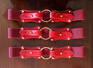 Claiborne Belt in Red - CCH Collection