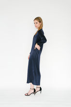 Load image into Gallery viewer, Serena Dress in Polished Navy - CCH Collection