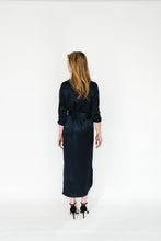 Load image into Gallery viewer, Serena Dress in Polished Navy - CCH Collection