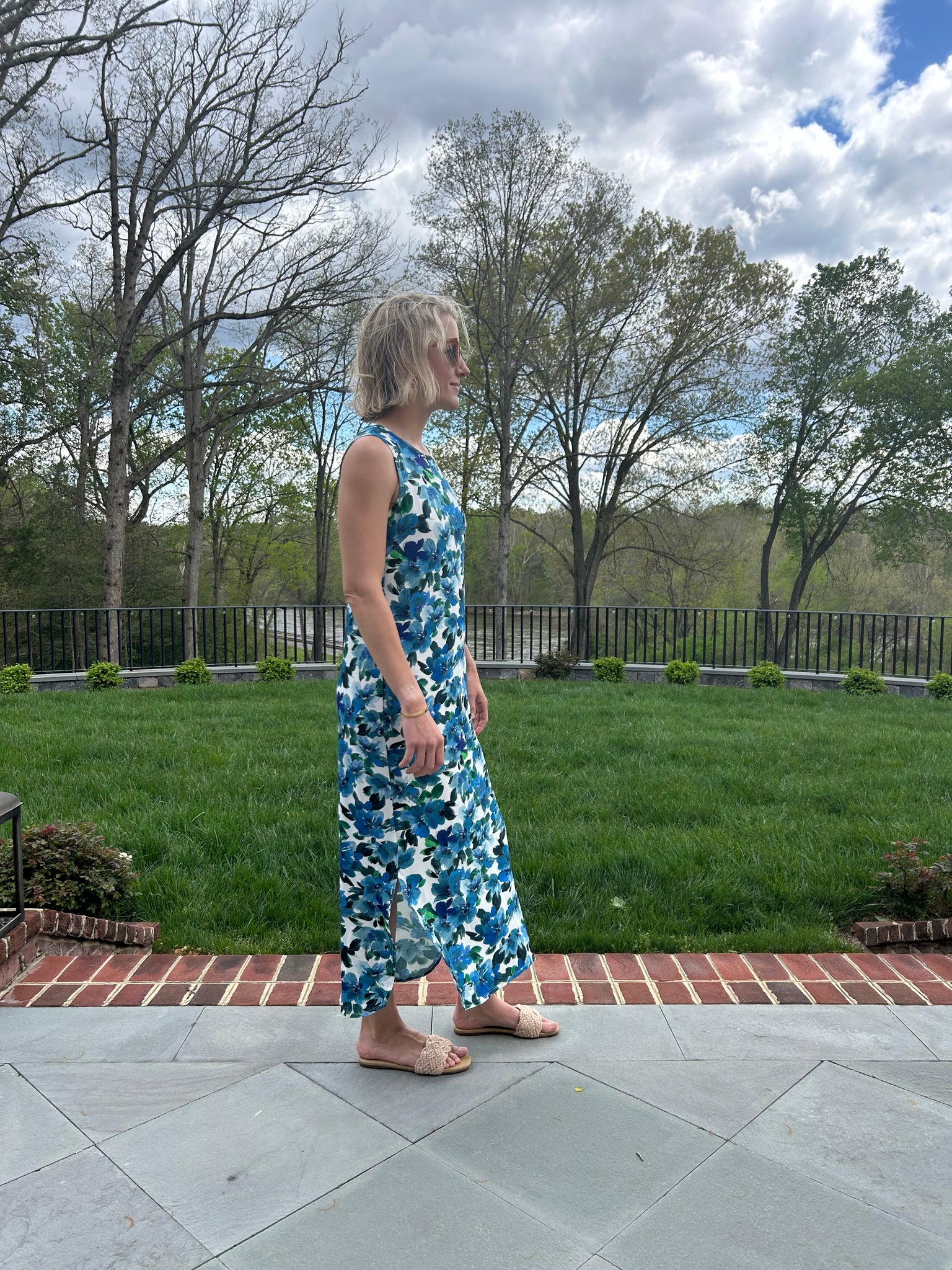 Twiggy Dress in Floral Georgette CCH Collection Twiggy Dress in Floral Georgette CCH Collection