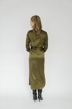 Load image into Gallery viewer, Serena Dress in Olive - CCH Collection
