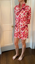 Load image into Gallery viewer, Vita Shirtdress in Floral Red - CCH Collection
