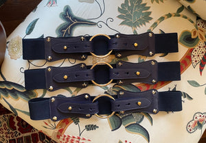 Claiborne Belt in Navy - CCH Collection
