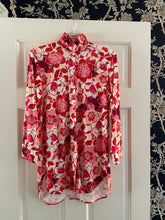 Load image into Gallery viewer, Preppy Shirt in Floral Red - CCH Collection
