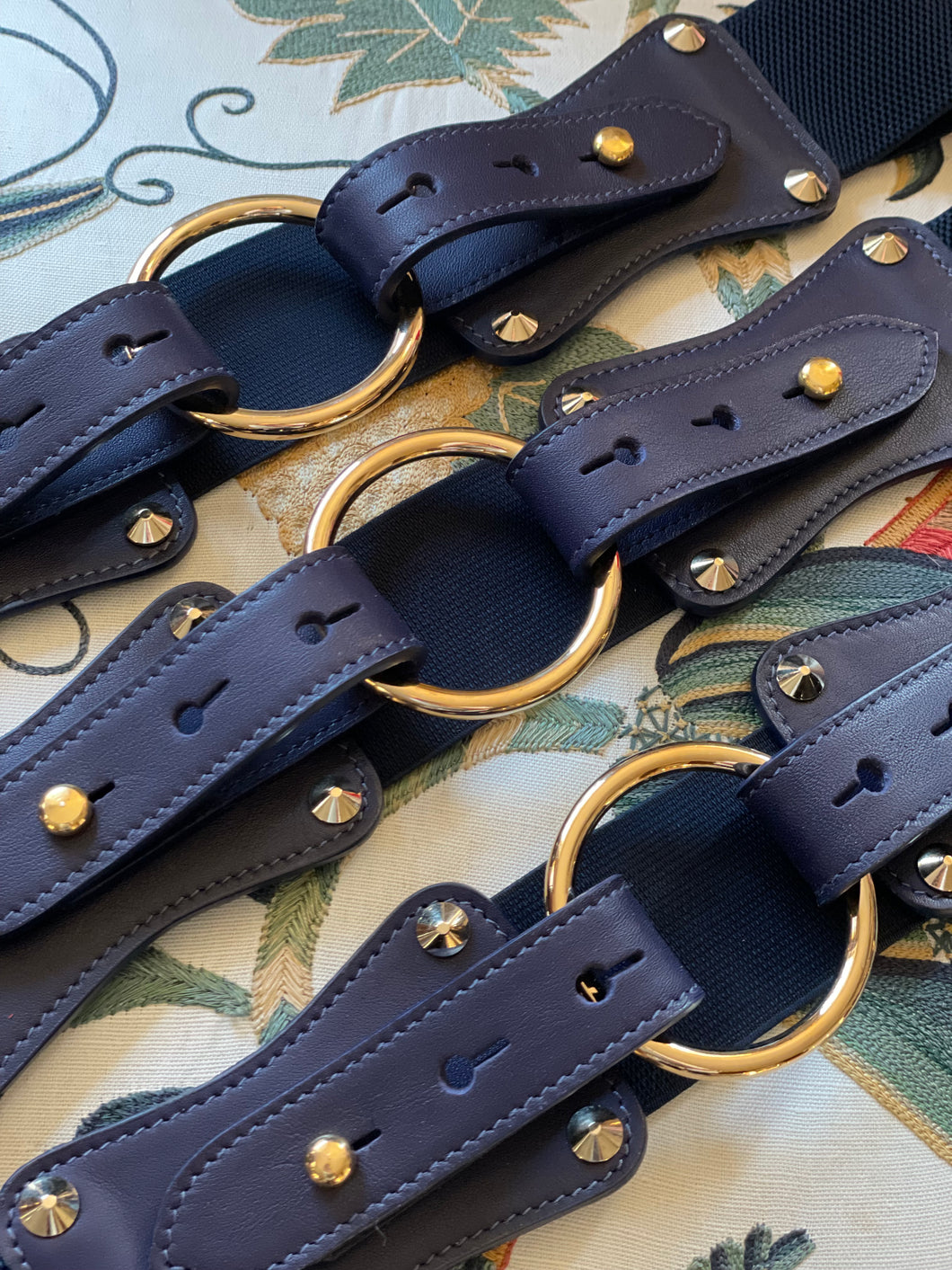 Claiborne Belt in Navy - CCH Collection