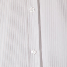 Load image into Gallery viewer, Bow Blouse in Preppy Stripe White/White - CCH Collection
